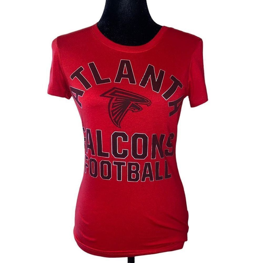 NFL Nike Team Apparel Red Short‎ Sleeve Atlanta Falcons Tee Shirt Size Small